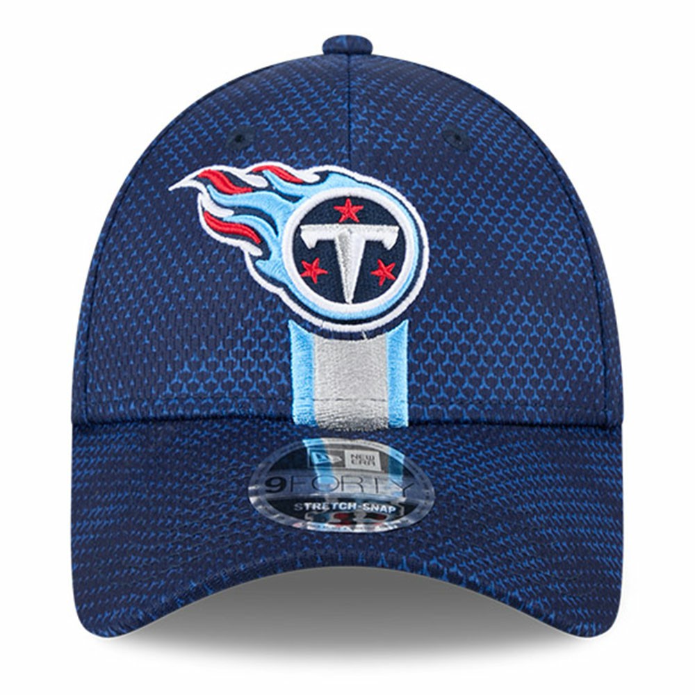 NFL Tennessee Titans 2024 Sideline 9FORTY Stretch-Snap Hat