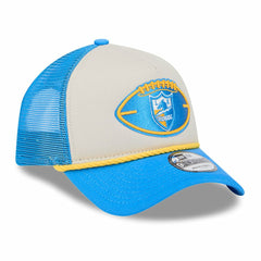NFL Los Angeles Chargers 2024 Sideline Historic 9FORTY A-Frame Trucker Adjustable Hat