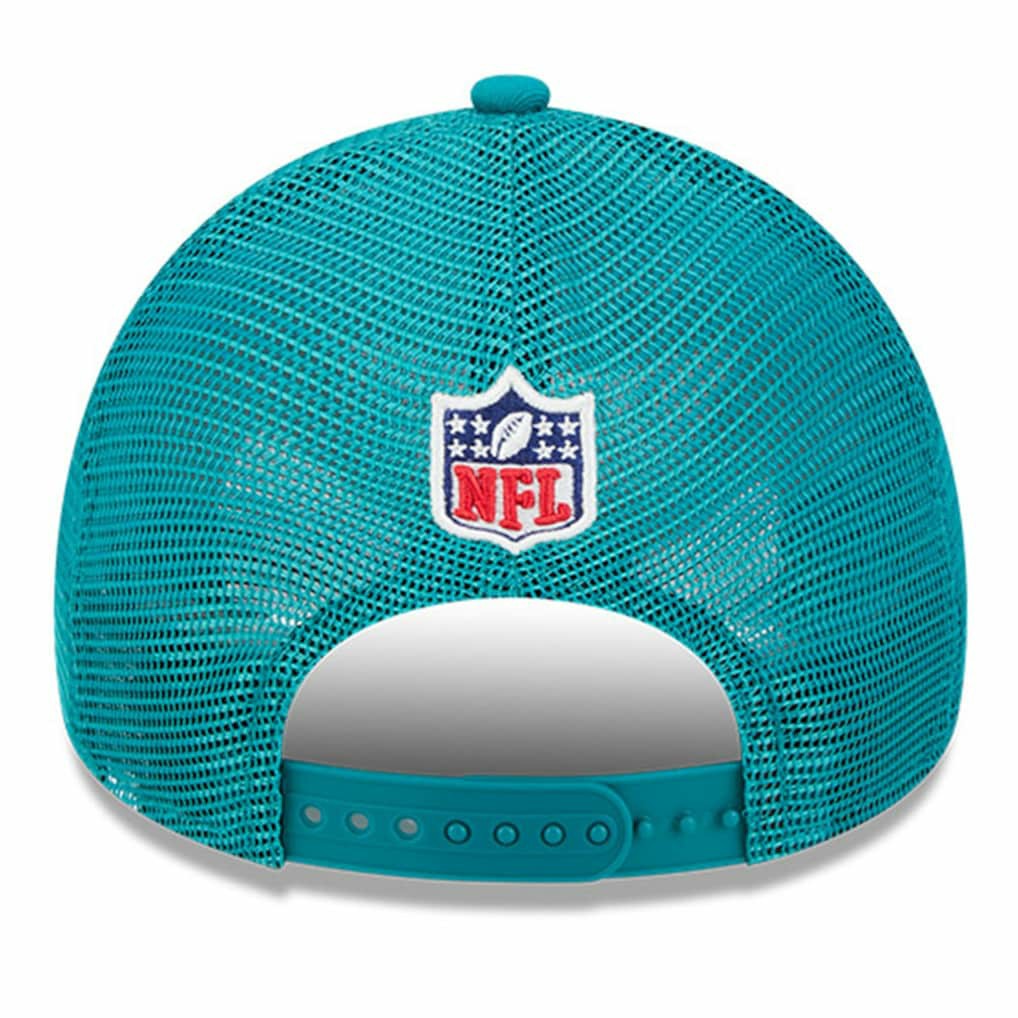 NFL Miami Dolphins 2024 Sideline Historic 9FORTY A-Frame Trucker Adjustable Hat