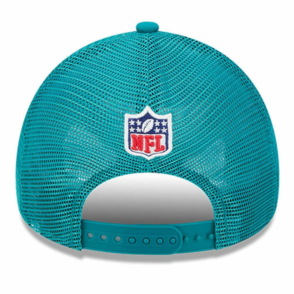 NFL Miami Dolphins 2024 Sideline Historic 9FORTY A-Frame Trucker Adjustable Hat
