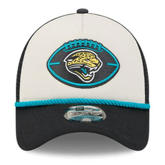 NFL Jacksonville Jaguars 2024 Sideline Historic 9FORTY A-Frame Trucker Adjustable Hat