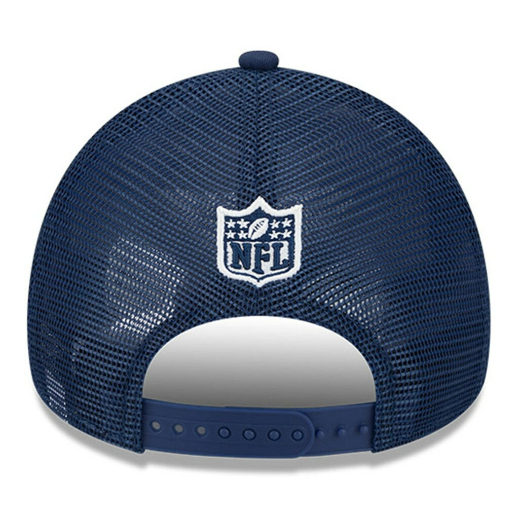 NFL Dallas Cowboys Youth 2024 Sideline Historic 9FORTY A-Frame Trucker Adjustable Hat