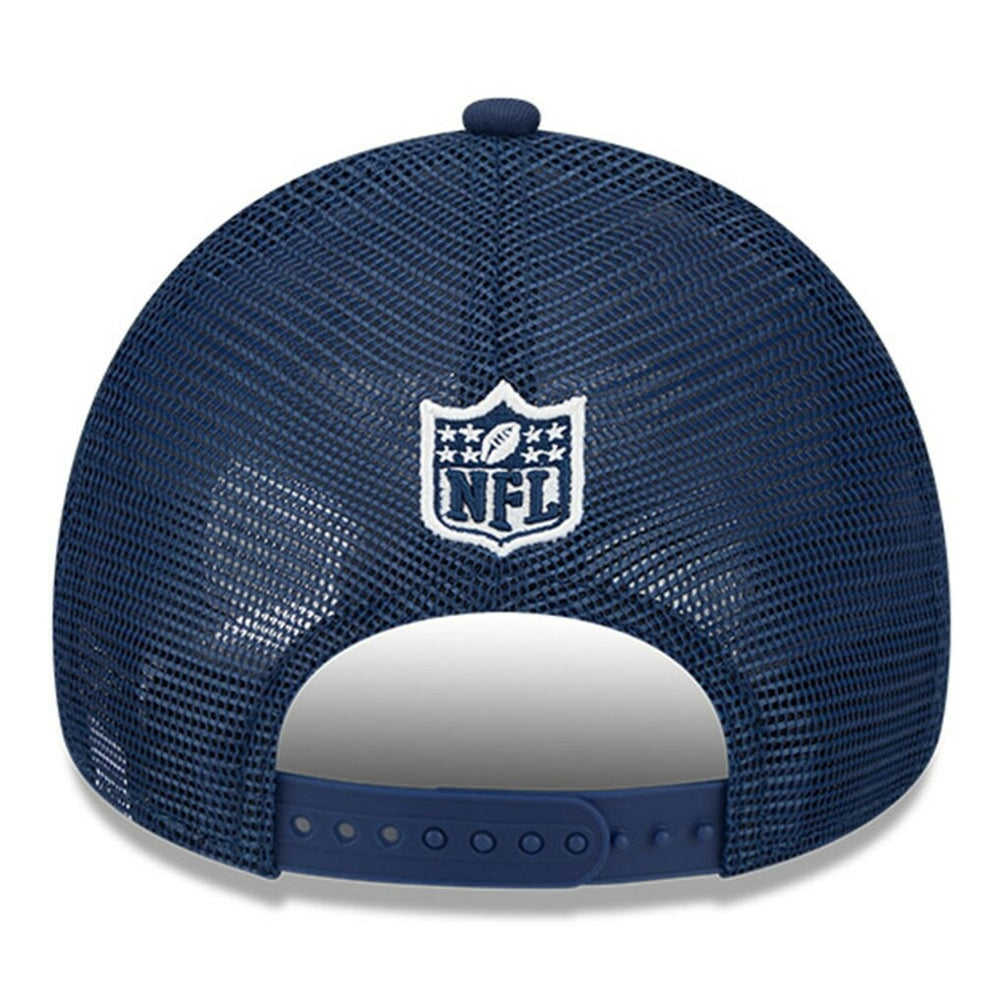 NFL Dallas Cowboys Youth 2024 Sideline Historic 9FORTY A-Frame Trucker Adjustable Hat
