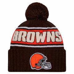 NFL Cleveland Browns 2024 Sideline Cuffed Knit Hat with Pom
