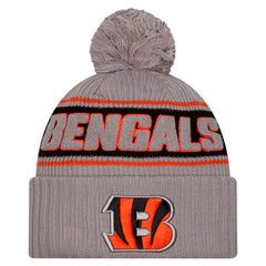 NFL Cincinnati Bengals 2024 Sideline Sport Cuffed Knit Hat with Pom