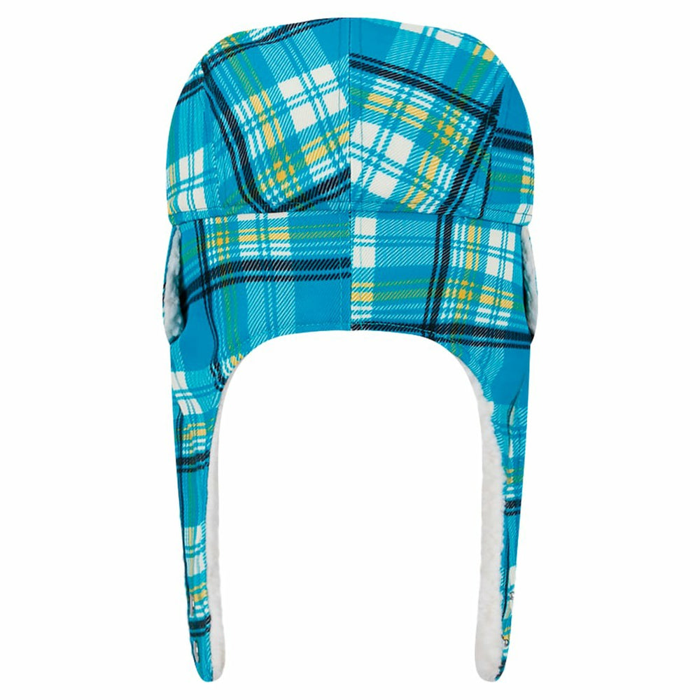 NFL Jacksonville Jaguars Sideline Plaid Sherpa Trapper Hat