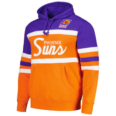 Phoenix Suns Head Coach Pullover Hoodie - Orange/Purple | Mitchell & Ness outlet