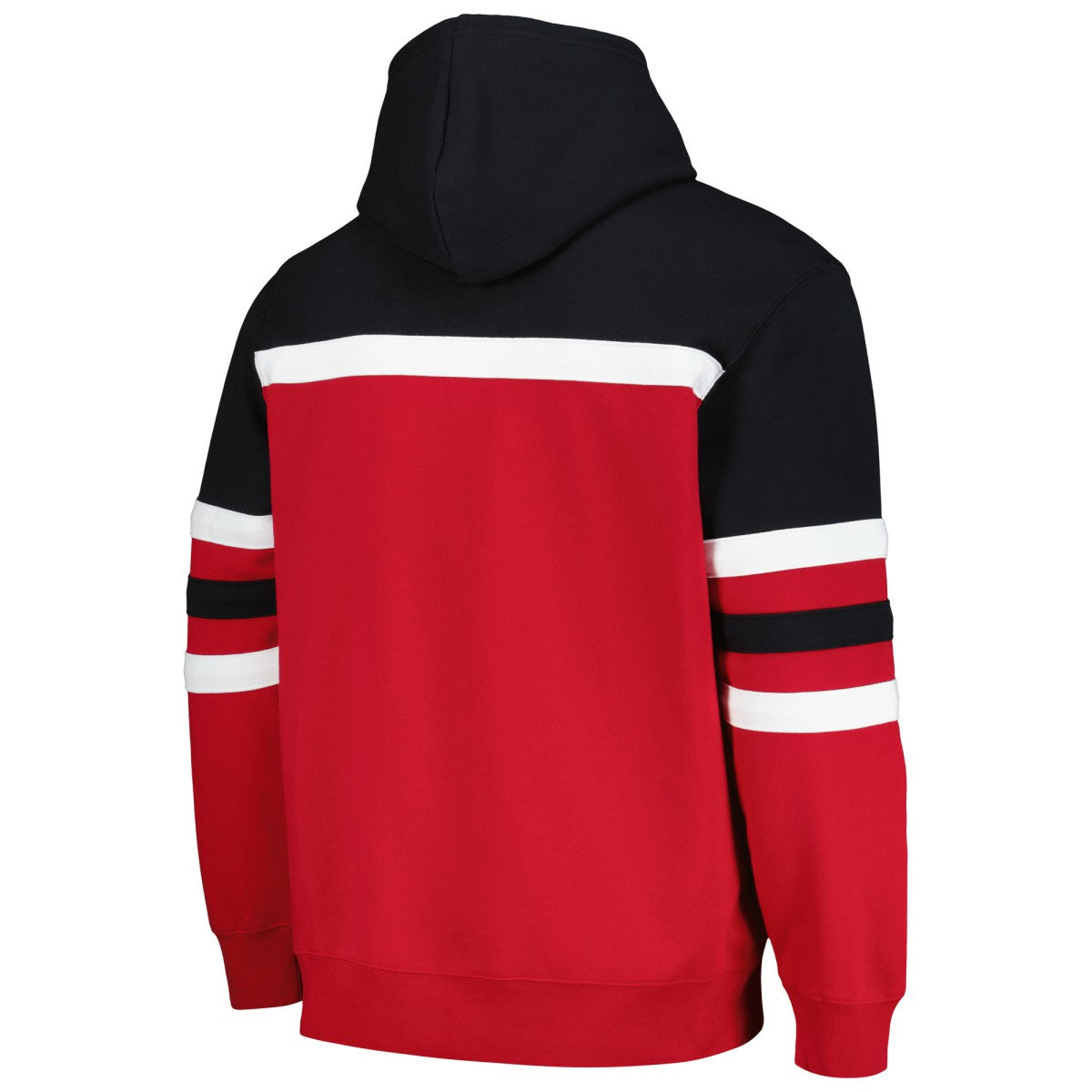 Portland Trail Blazers Head Coach Pullover Hoodie - Red/Black | Mitchell & Ness discount