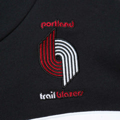 Portland Trail Blazers Head Coach Pullover Hoodie - Red/Black | Mitchell & Ness discount