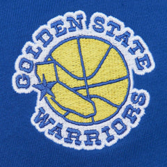 Golden State Warriors Hardwood Classics Team OG 2.0 Premium Vintage Logo T-Shirt sale - Royal | Mitchell & Ness for sale