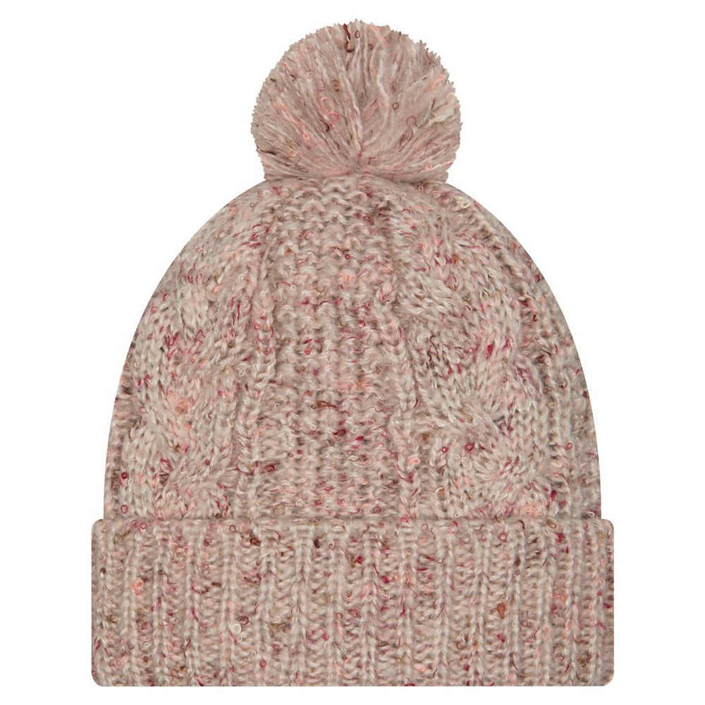 NFL Dallas Cowboys Women's Trendy Tone Cuffed Knit Hat with Pom