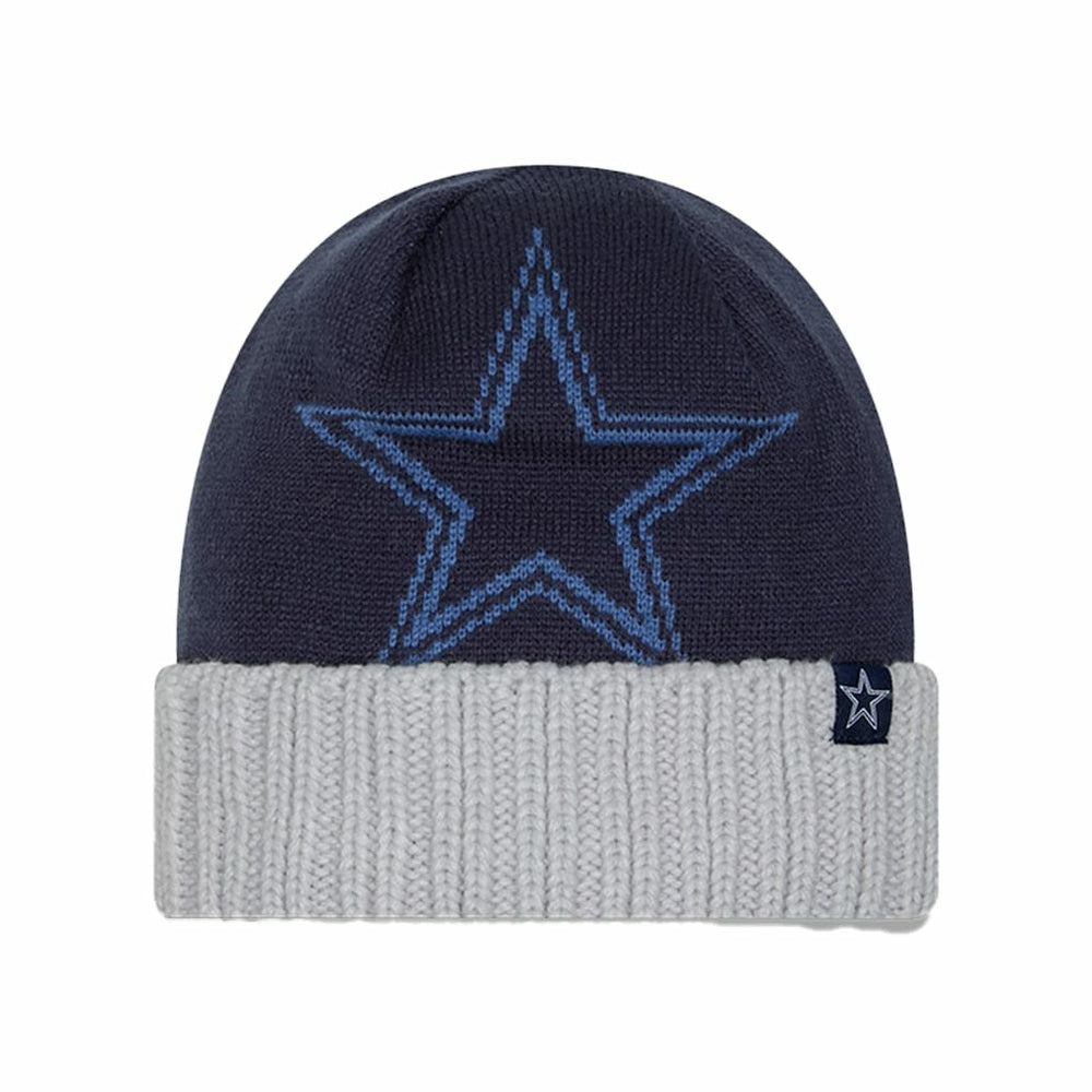 NFL Dallas Cowboys Youth Oversize Cuffed Knit Hat