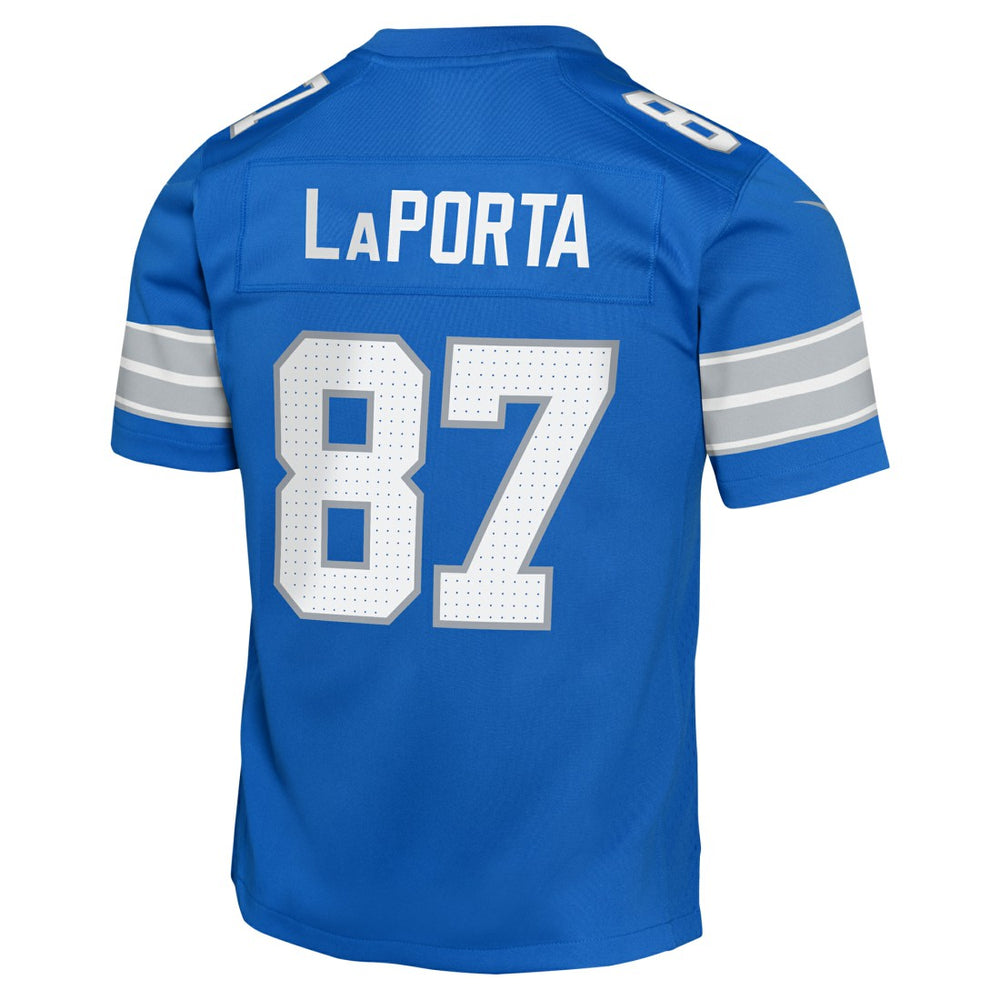NFL Detroit Lions Sam LaPorta  Youth Game Jersey