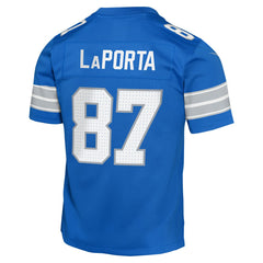 NFL Detroit Lions Sam LaPorta  Youth Game Jersey