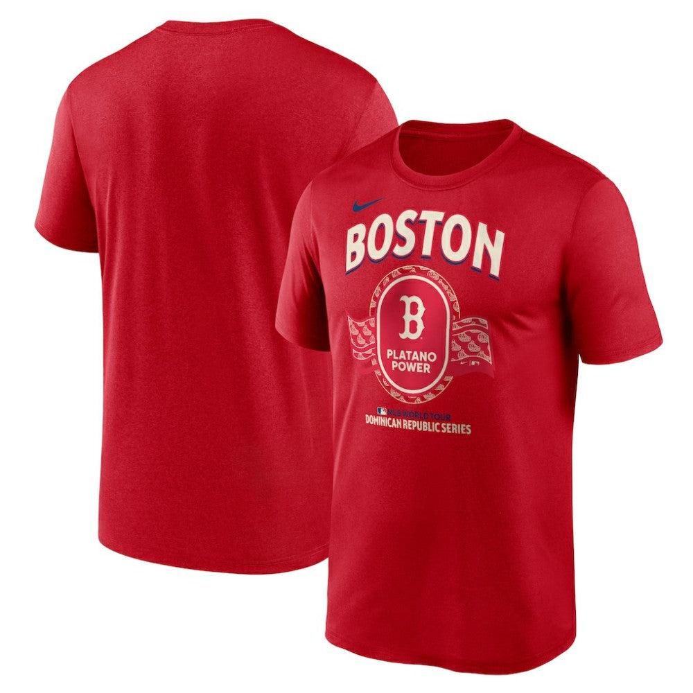 Boston Red Sox Dominican Republic Series Legend T-Shirt - Red | Nike