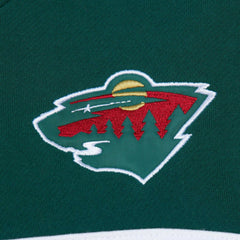 Minnesota Wild Mitchell & Ness Head Coach Pullover Hoodie