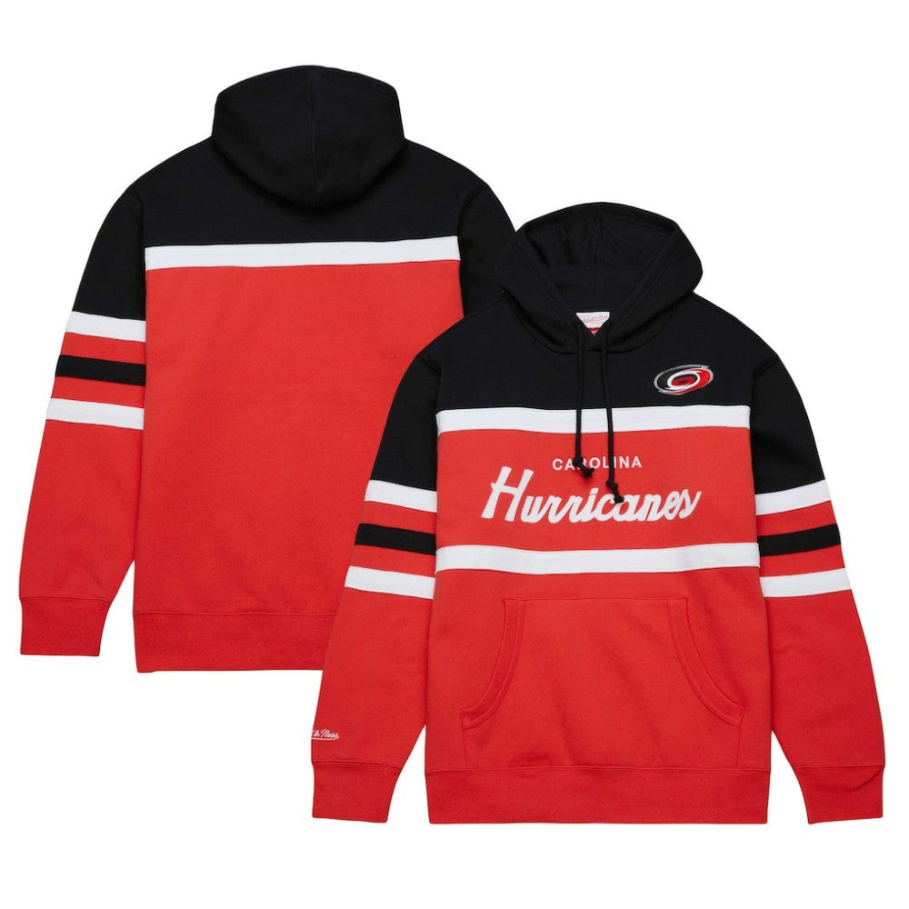 Carolina Hurricanes Mitchell & Ness Head Coach Pullover Hoodie