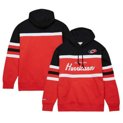 Carolina Hurricanes Mitchell & Ness Head Coach Pullover Hoodie