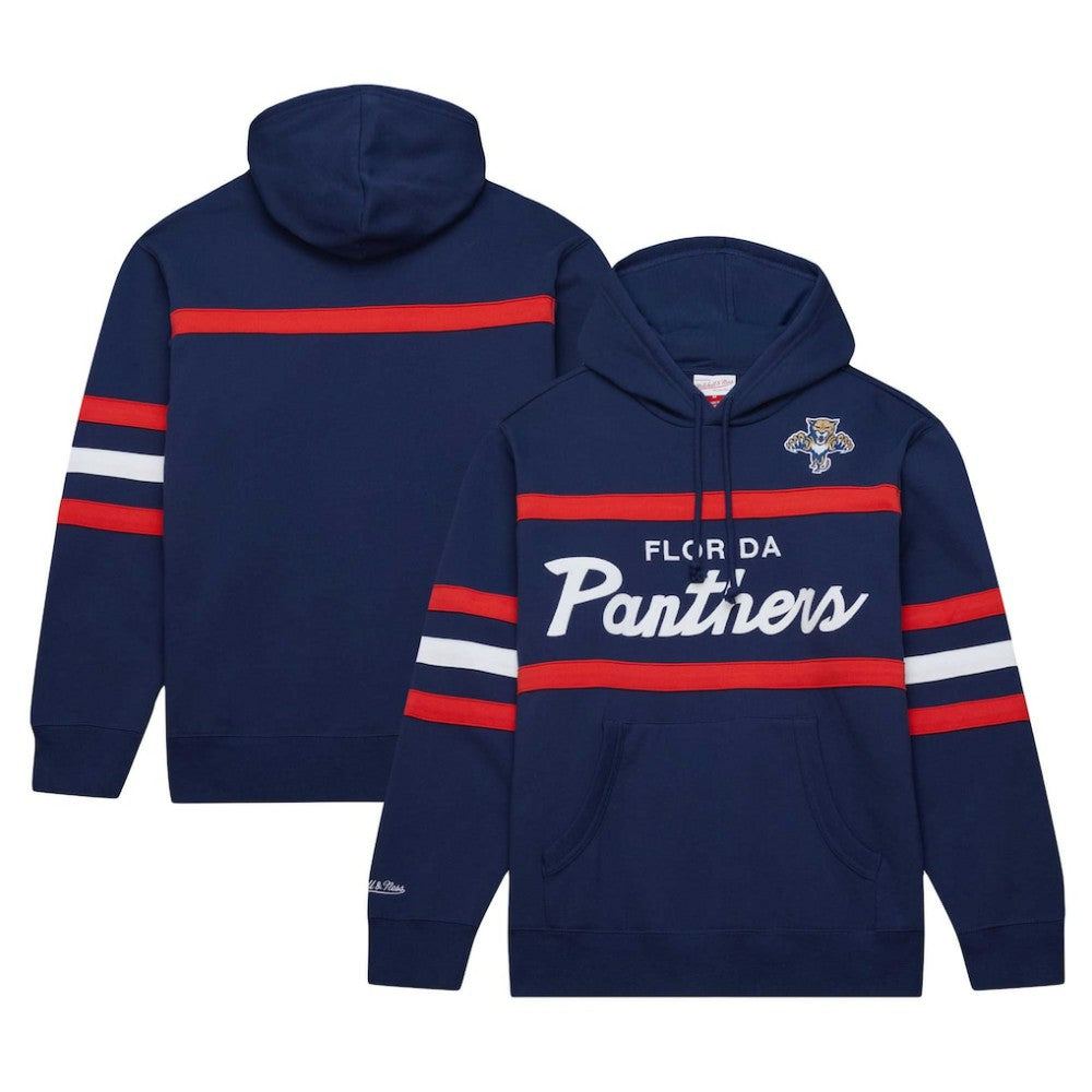 Florida Panthers Mitchell & Ness Head Coach Pullover Hoodie