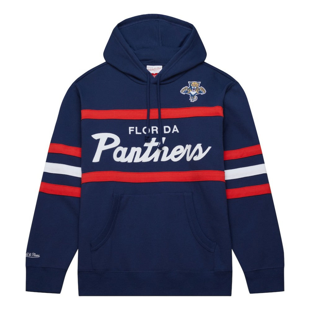 Florida Panthers Mitchell & Ness Head Coach Pullover Hoodie
