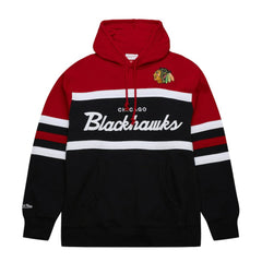 Chicago Blackhawks Mitchell & Ness Head Coach Pullover Hoodie