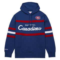 Montreal Canadiens Mitchell & Ness Head Coach Pullover Hoodie