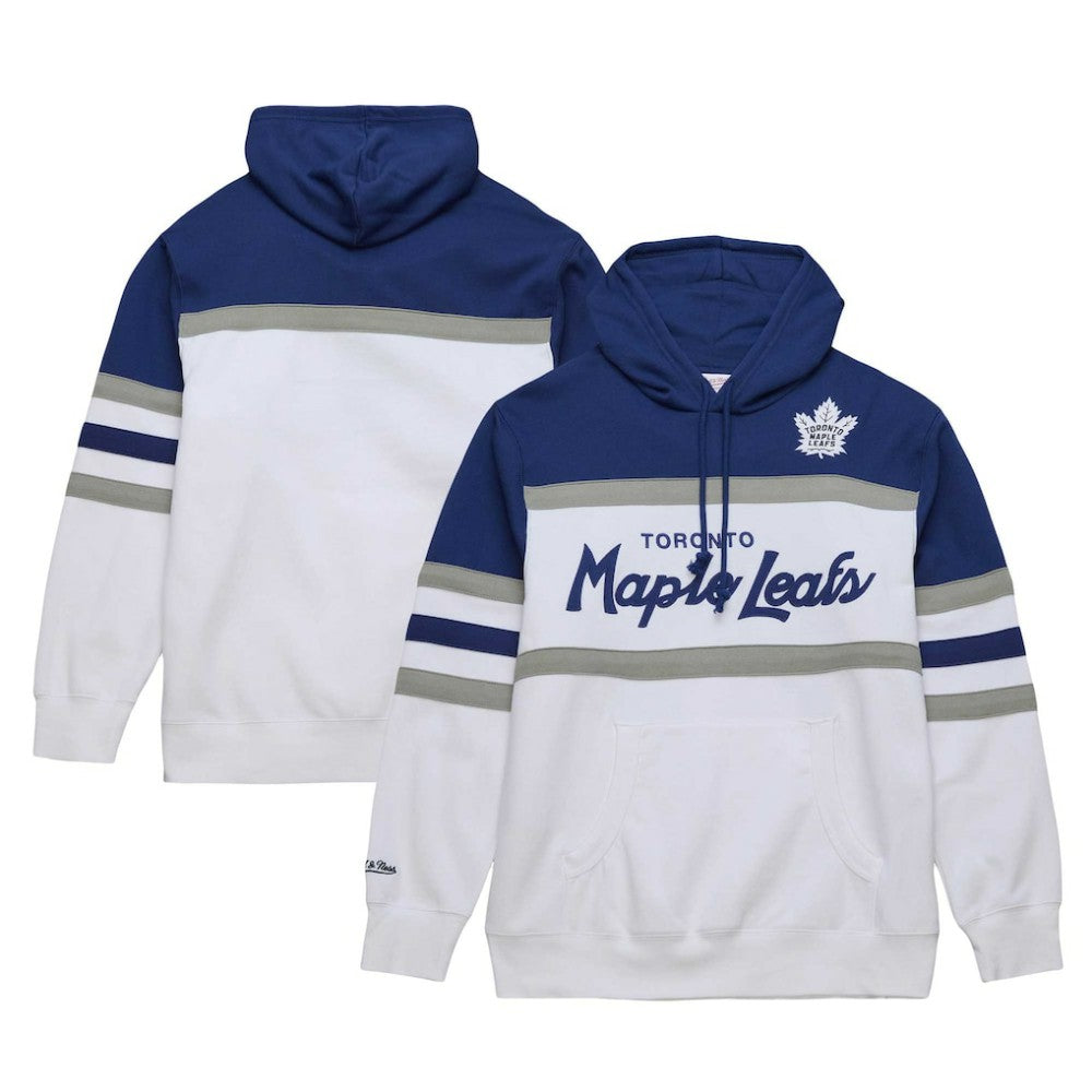 Toronto Maple Leafs Mitchell & Ness Head Coach Pullover Hoodie