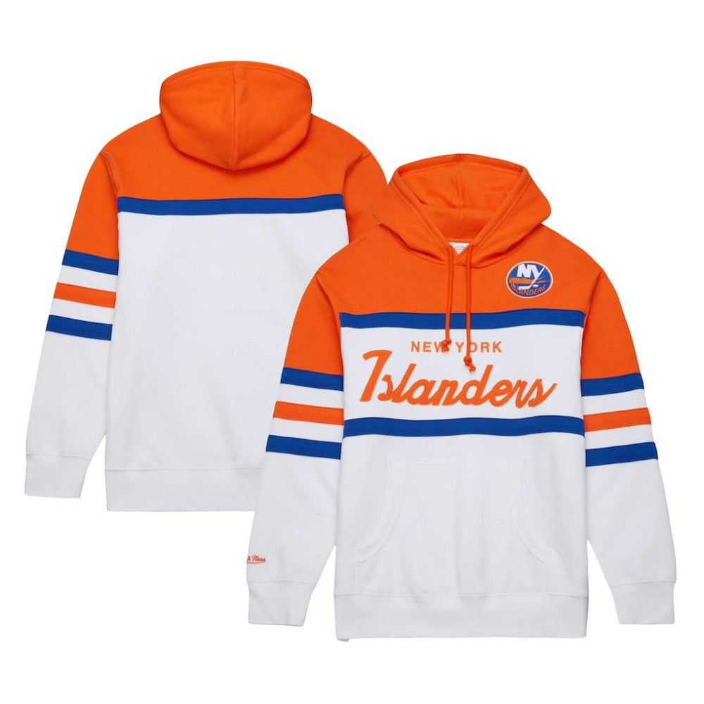 New York Islanders Mitchell & Ness Head Coach Pullover Hoodie