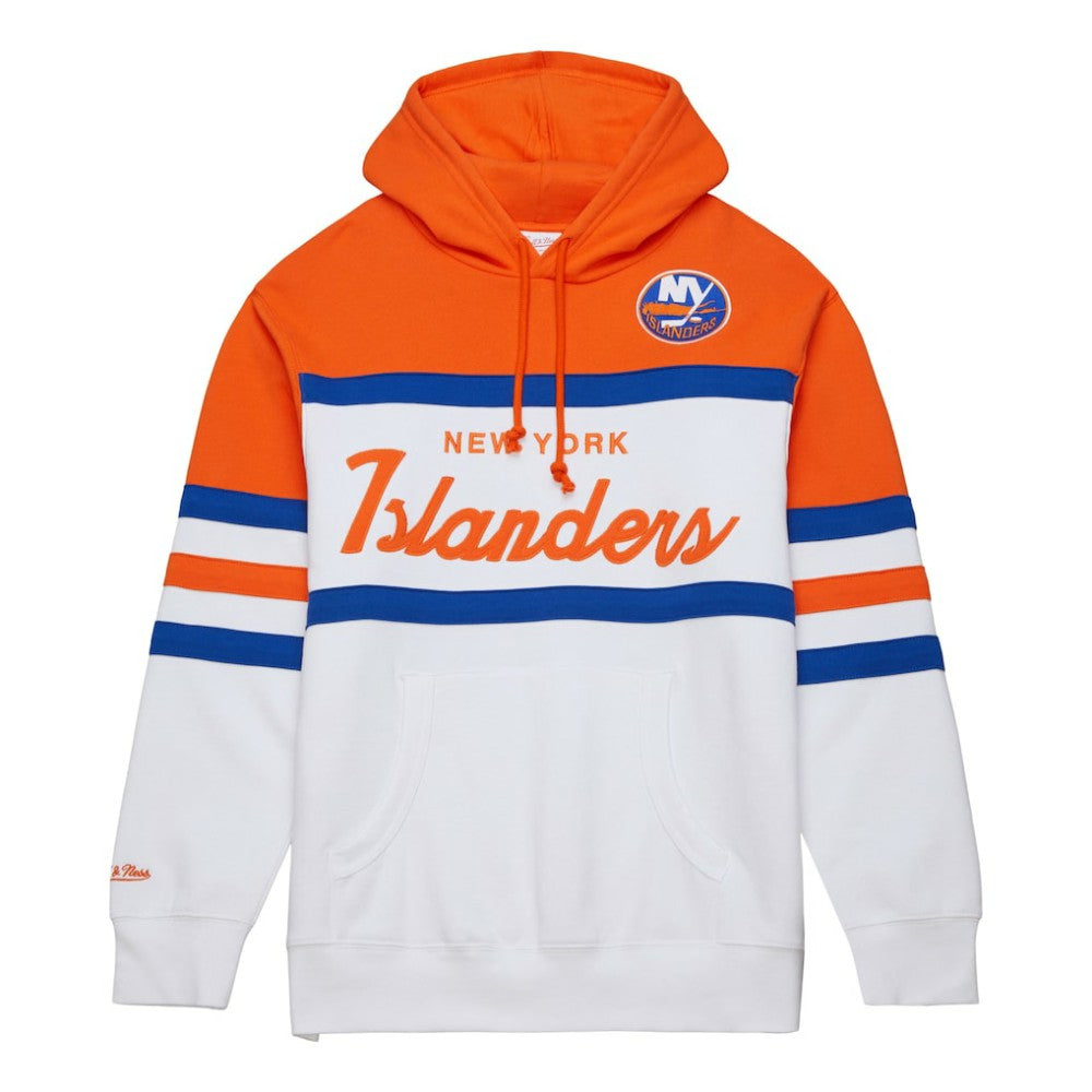 New York Islanders Mitchell & Ness Head Coach Pullover Hoodie