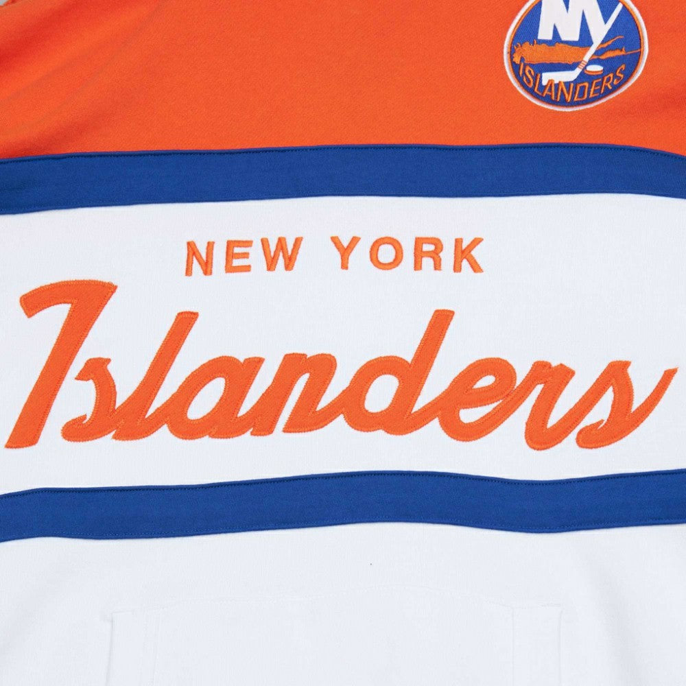 New York Islanders Mitchell & Ness Head Coach Pullover Hoodie