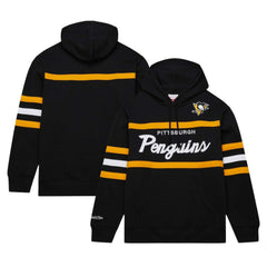 Pittsburgh Penguins Mitchell & Ness Head Coach Pullover Hoodie