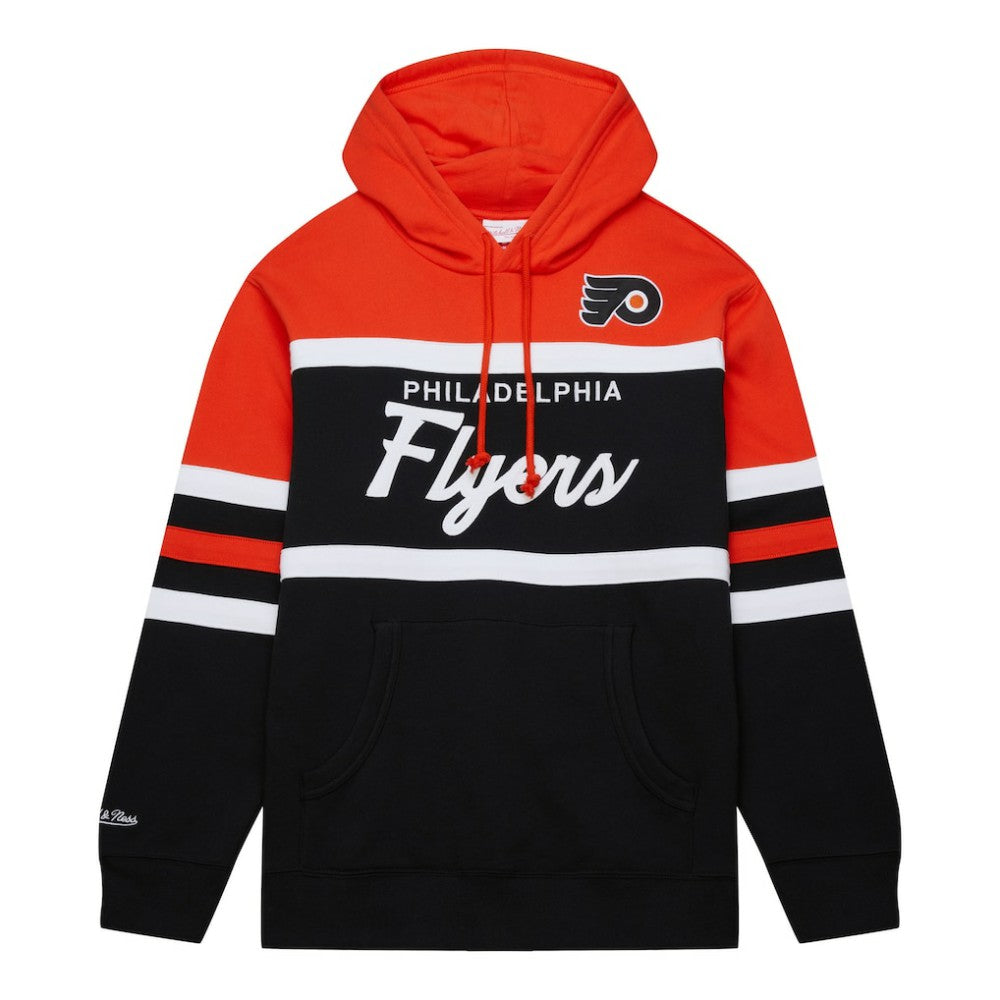 Philadelphia Flyers Mitchell & Ness Head Coach Pullover Hoodie