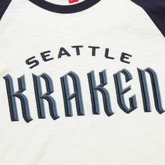 Seattle Kraken Mitchell & Ness Legendary Slub Vintage Raglan Long Sleeve T-Shirt