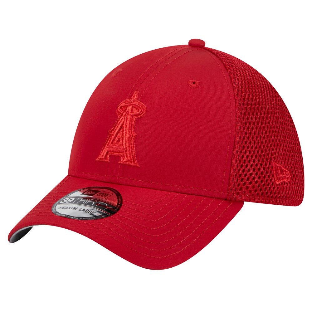 Los Angeles Angels Team Tone 39THIRTY Flex Hat - Red | New Era