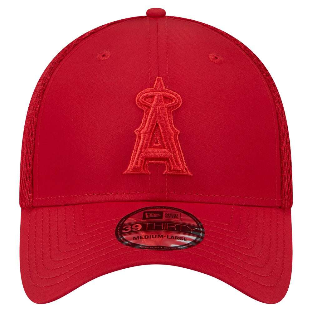 Los Angeles Angels Team Tone 39THIRTY Flex Hat - Red | New Era