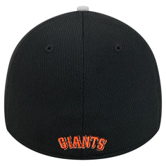 San Francisco Giants Visor Trim 39THIRTY Flex Hat - Gray/Black | New Era
