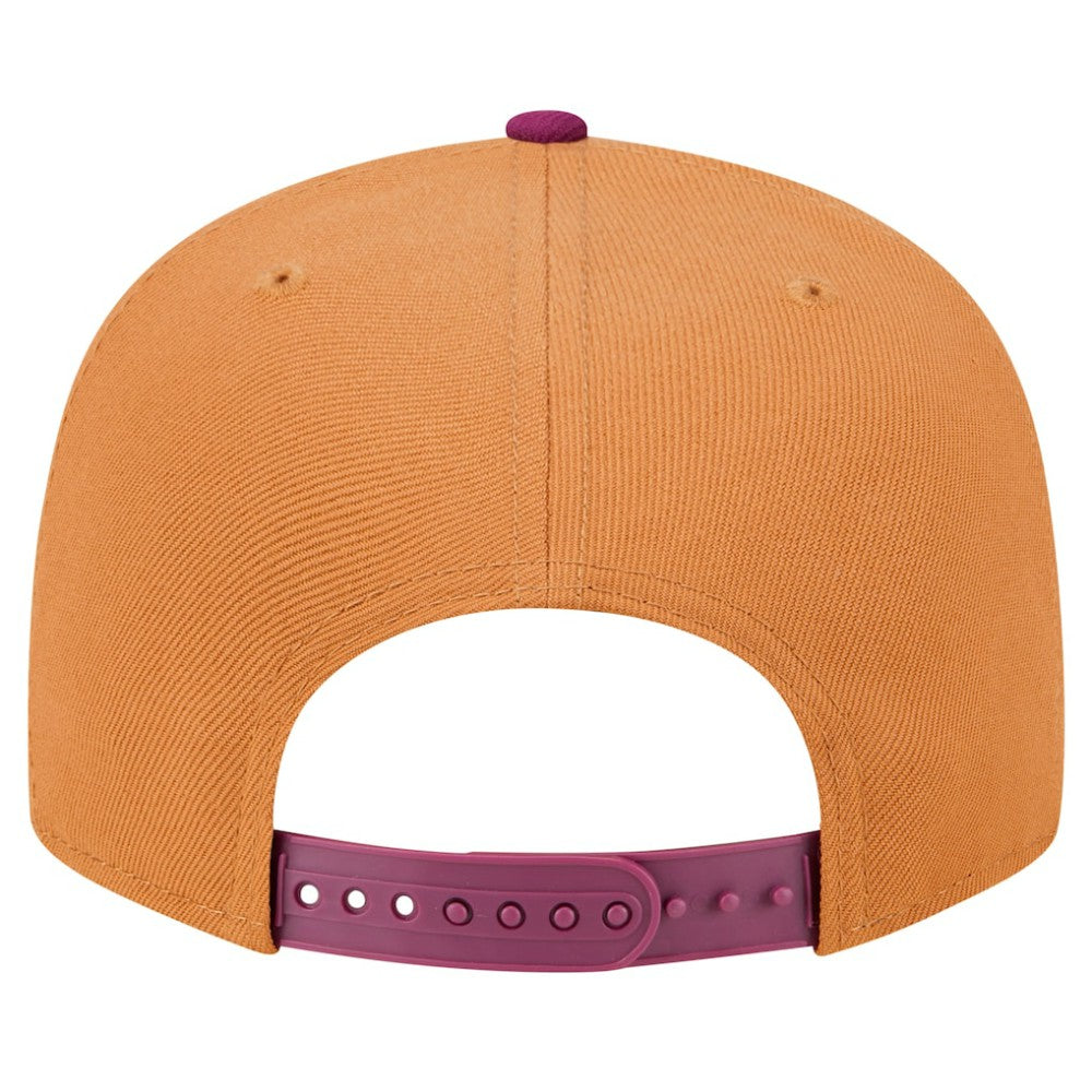 New York Yankees Color Pack Two-Tone 9FIFTY Snapback Hat - Brown/Purple | New Era