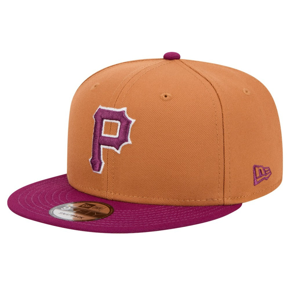 Pittsburgh Pirates Color Pack Two-Tone 9FIFTY Snapback Hat - Brown/Purple | New Era