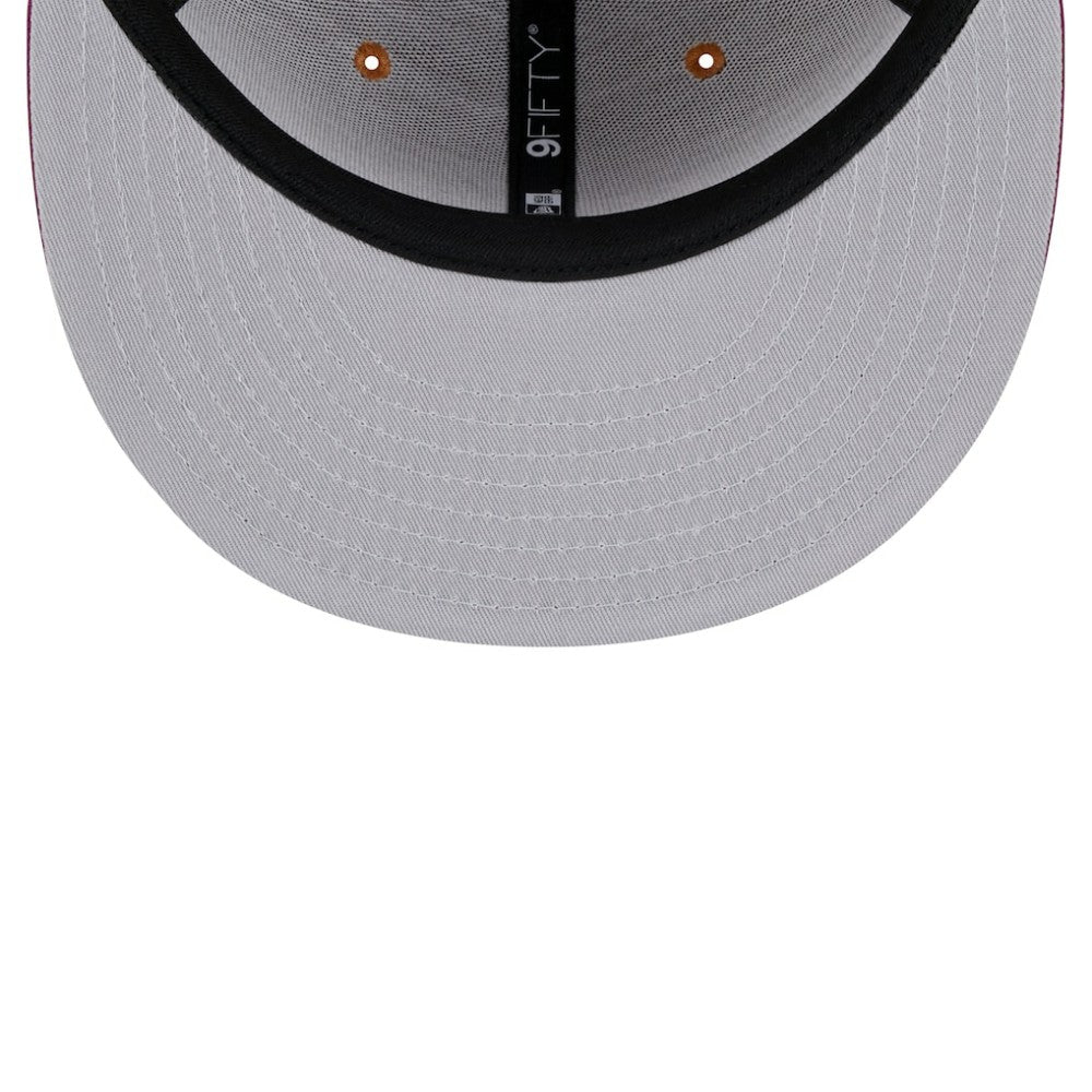 Detroit Tigers Color Pack Two-Tone 9FIFTY Snapback Hat - Brown/Purple | New Era