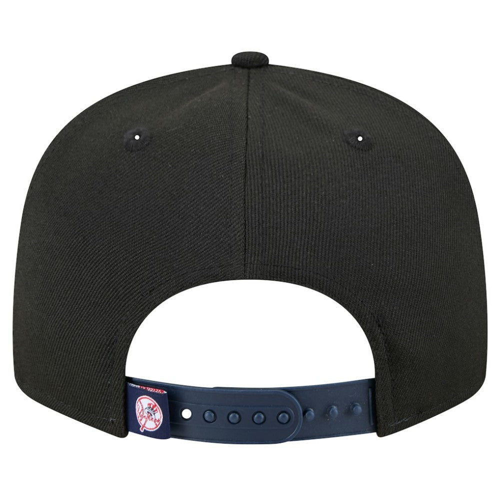 New York Yankees Splatter 9FIFTY Snapback Hat - Black | New Era