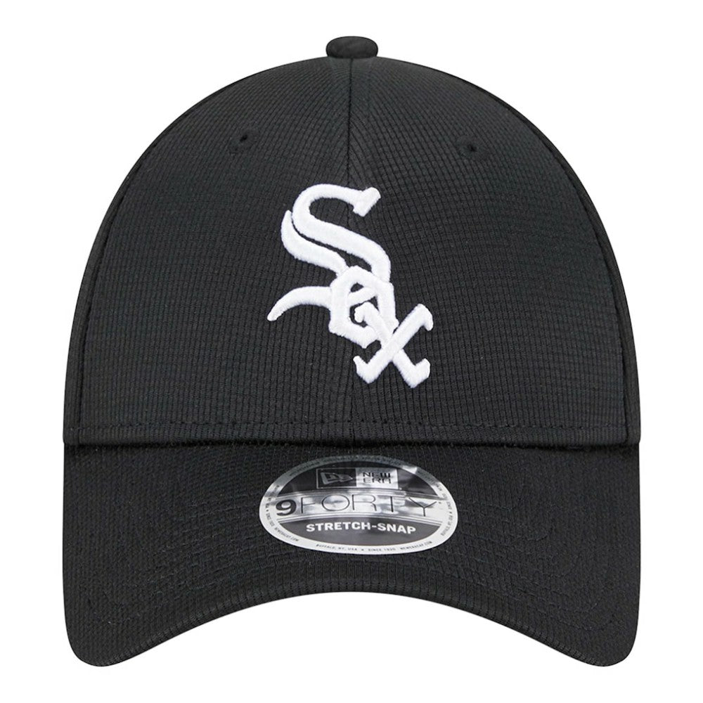 Chicago White Sox Pivot 9FORTY Adjustable Hat - Black | New Era