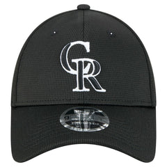 Colorado Rockies Pivot 9FORTY Adjustable Hat - Black | New Era