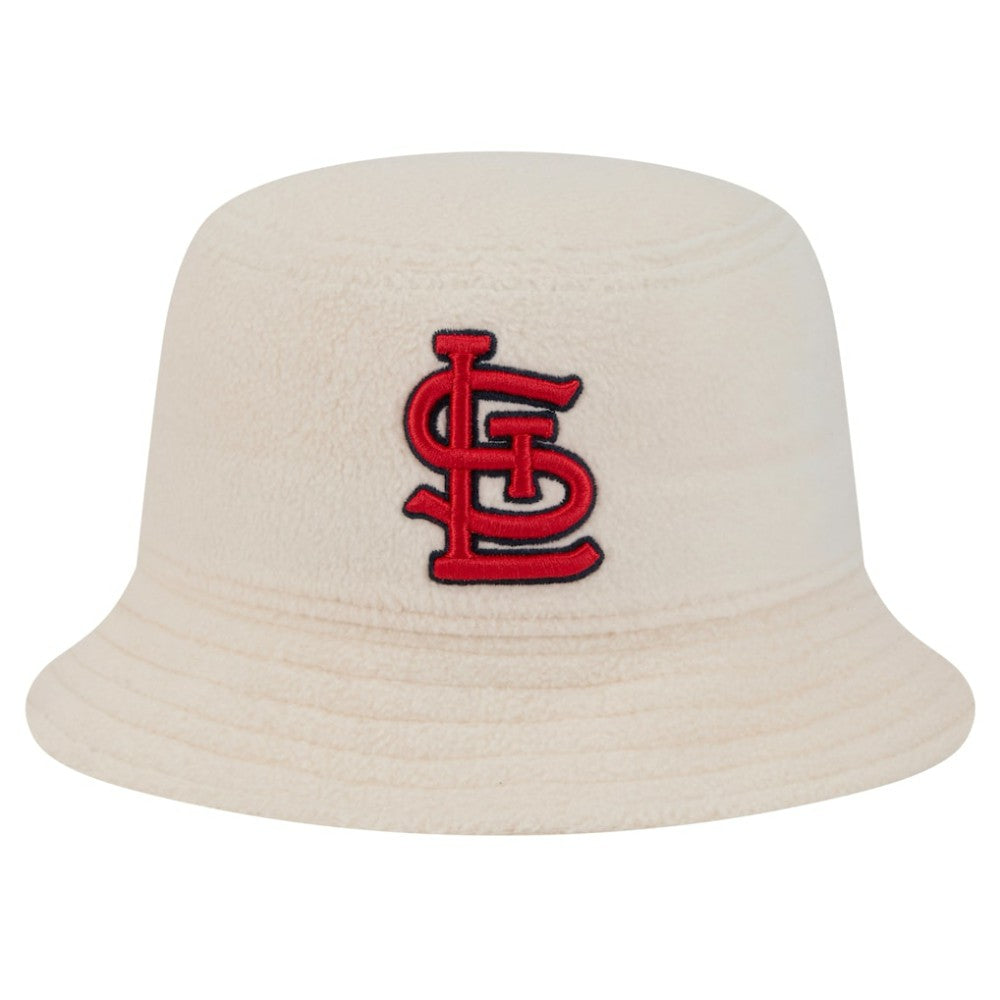 St. Louis Cardinals Women's Cozy Bucket Hat - White | New Era