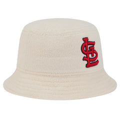 St. Louis Cardinals Women's Cozy Bucket Hat - White | New Era