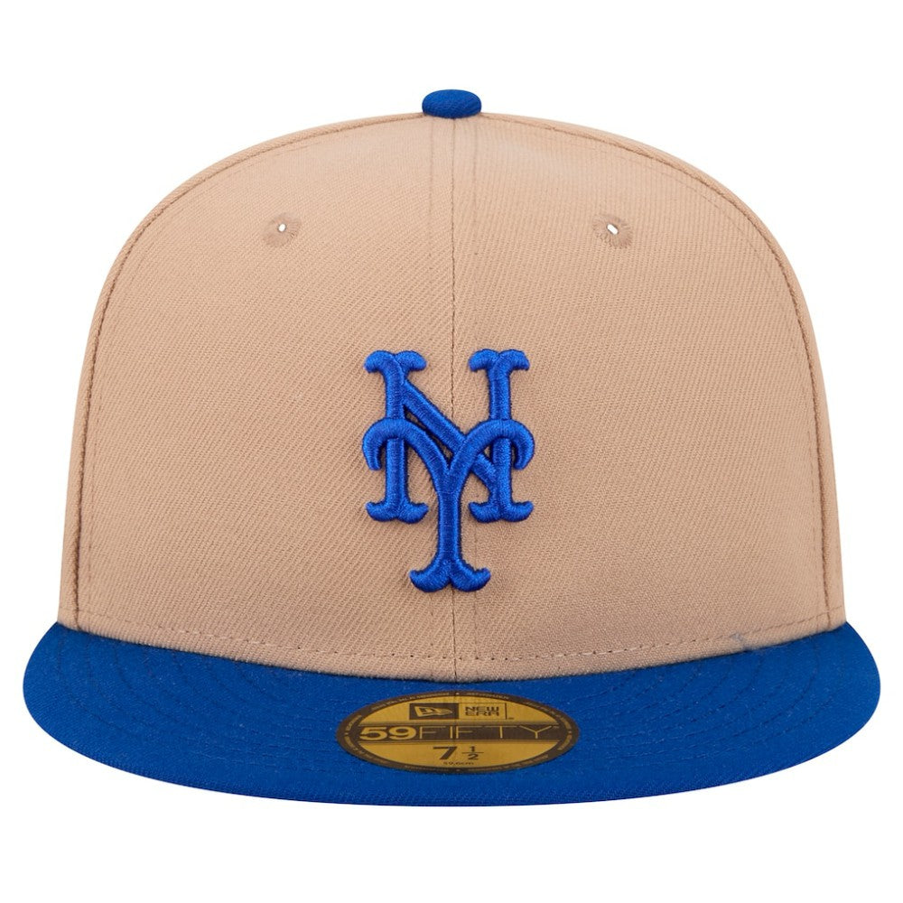 New York Mets 59FIFTY Fitted Hat - Khaki | New Era