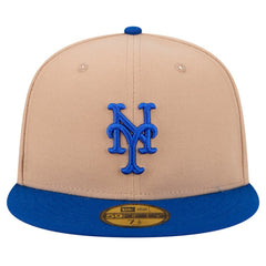 New York Mets 59FIFTY Fitted Hat - Khaki | New Era