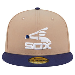 Chicago White Sox 59FIFTY Fitted Hat - Khaki | New Era