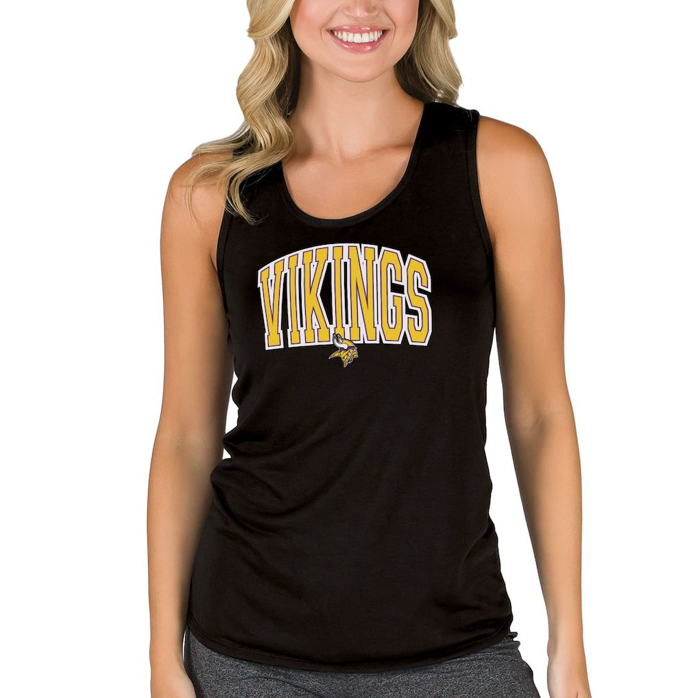 NFL Minnesota Vikings Concepts Sport Women's Marathon Racer Back Tank Top