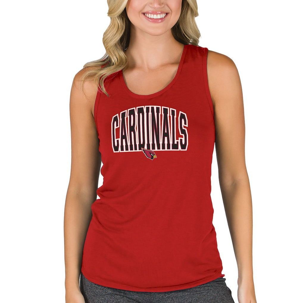 NFL Arizona Cardinals Concepts Sport Women's Marathon Racer Back Tank Top
