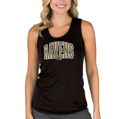 NFL Baltimore Ravens Concepts Sport Women's Marathon Racer Back Tank Top